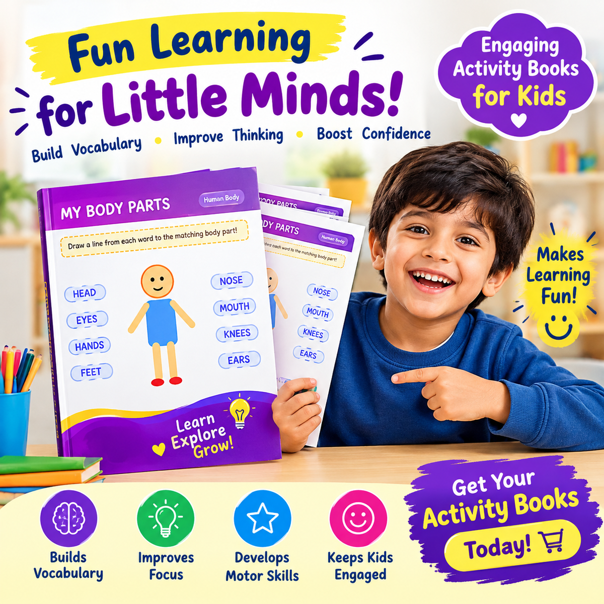 My First Coloring Adventure Workbook